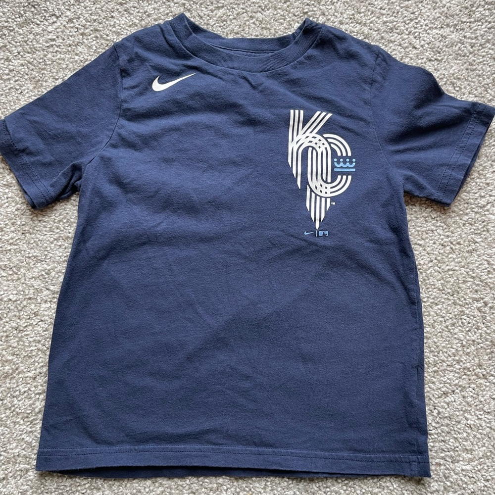 Kids Kansas City Royals City Connect Tee Size 5/6 Nike